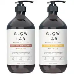 Woolworths Glow Lab Body Wash offer