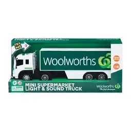 Woolworths Mini Supermarket Light & Sound Truck offer