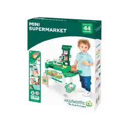 Woolworths Mini Supermarket Set with Rotating Conveyor Belt offer