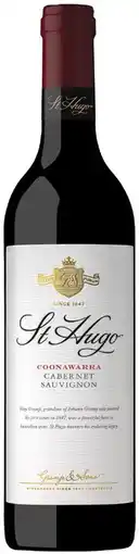 Coles St Hugo Cabernet Sauvignon 750mL offer