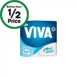 Woolworths VIVA Paper Towel Pk 2 offer