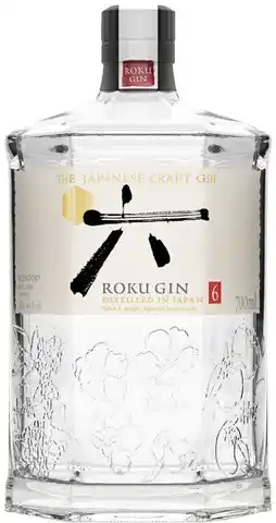 Coles Roku Japanese Gin 700mL offer