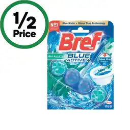 Woolworths Bref Active Toilet Rim Block 50g or Toilet Gel 600ml offer