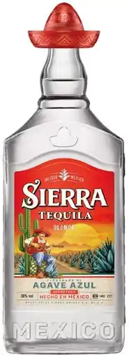 Coles Sierra Tequila Blanco 700mL offer