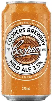 Coles Coopers Mild Ale Cans 6x375mL offer