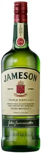 Coles Jameson Irish Whiskey 1 Litre offer