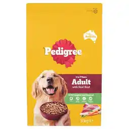 Woolworths Pedigree Dry Dog Food 2.5-3 kg offer