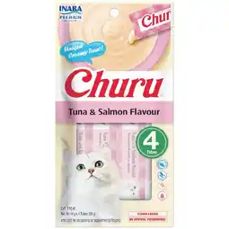 Woolworths Churu Puree Cat Treats 56g Pk 4 offer