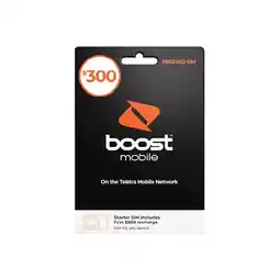 Woolworths Boost $300 Starter Pack† offer
