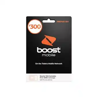 Woolworths Boost $300 Starter Pack† offer