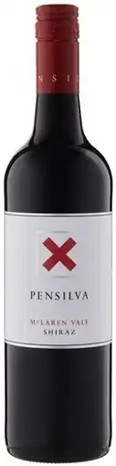 Coles Pensilva Shiraz 750mL offer