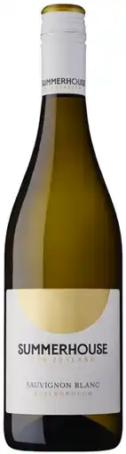 Coles Summerhouse Marlborough Sauvignon Blanc 750mL offer
