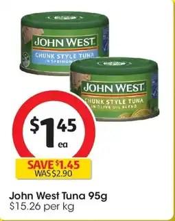 Coles John west tuna offer