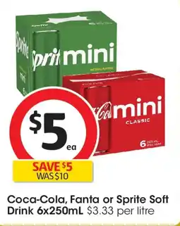 Coles Coca-cola, fanta or sprite soft drink offer