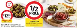 Coles Coles mediterranean olives offer