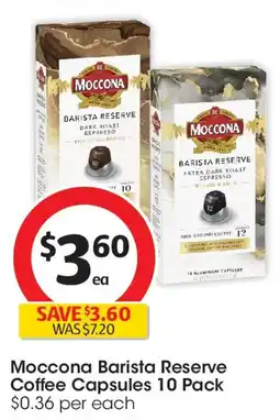 Coles Coffee capsules offer