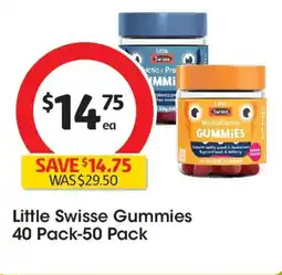 Coles Little swisse gummies offer