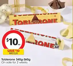 Coles Toblerone offer