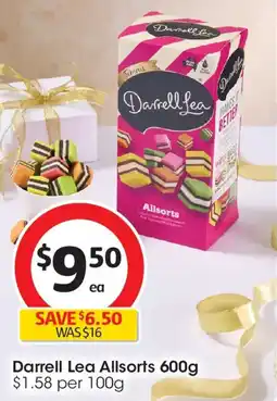 Coles Darrell lea allsorts offer