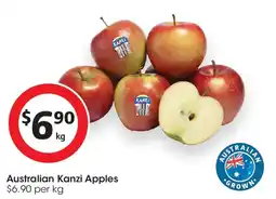 Coles Australian kanzi apples offer