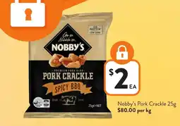 Foodworks Nobby's Pork Crackle offer