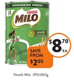 Foodworks Nestlé Milo offer