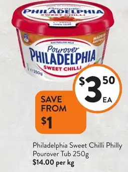 Foodworks Philadelphia Sweet Chilli Philly Pourover Tub offer