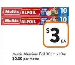 Foodworks Multix Alumium Foil offer