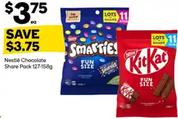 Woolworths Nestlé Chocolate Share Pack offer