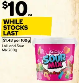 Woolworths Lolliland Sour Mix offer