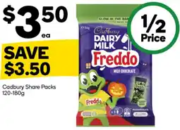 Woolworths Cadbury Share Packs offer
