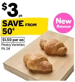 Woolworths Pastry Varieties offer