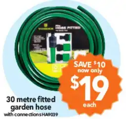 Cheap as Chips fitted garden hoseFITTED ections offer