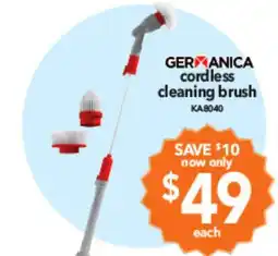 Cheap as Chips GERMANICA cordless cleaning brush offer