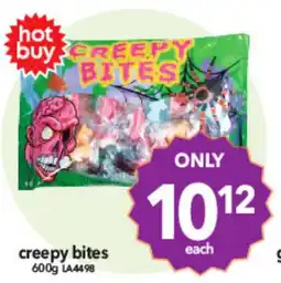 Cheap as Chips creepy bites offer