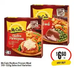 IGA Mccain redbox frozen meal offer