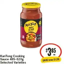 IGA KanTong Cooking Sauce Selected Varieties offer