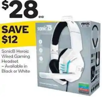 SonicB Heroic Wired Gaming Headset