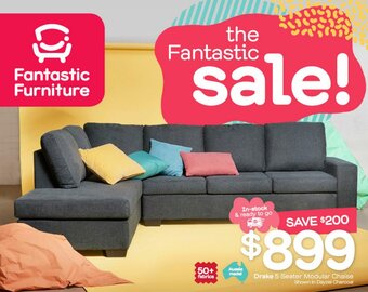 Drake 5 Seater Modular Chaise