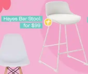 Fantastic Furniture Hayes Bar Stool offer