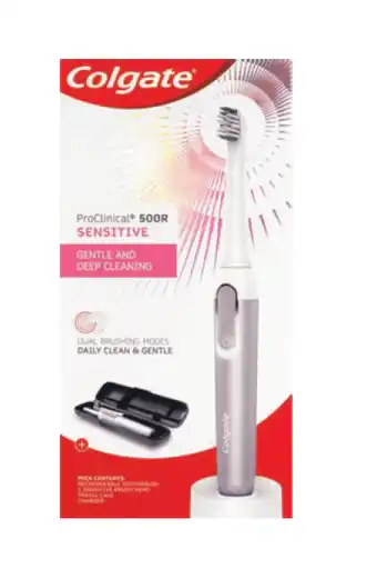 Chemist Warehouse Colgate proclinical sensitive power toothbrush 500 etb offer