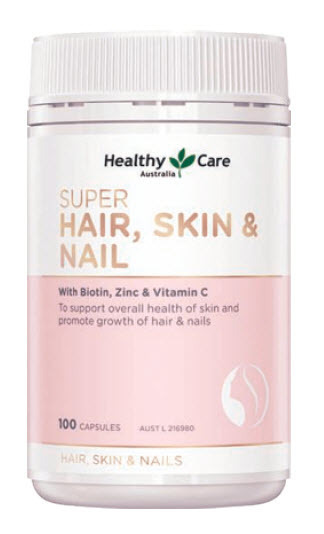 Chemist Warehouse Healthy care super hair, skin & nail 100 capsules offer