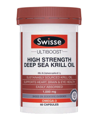 Chemist Warehouse Swisse ultiboost high strength deep sea krill oil 60 capsules offer
