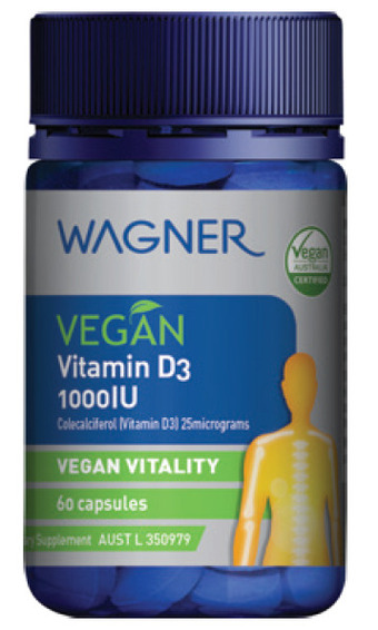 Chemist Warehouse Wagner vegan vitamin d3 1000iu 60 capsules offer