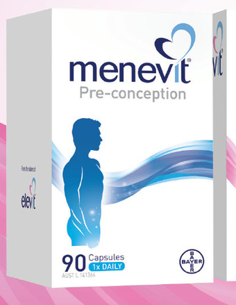 Chemist Warehouse Menevit pre-conception sperm health 90 capsules offer