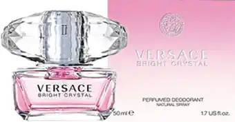 Amcal Pharmacies Versace Bright Crystal Eau De Toilette 50mL offer
