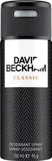 Amcal Pharmacies David Beckham Classic Deodorant Spray 150mL offer