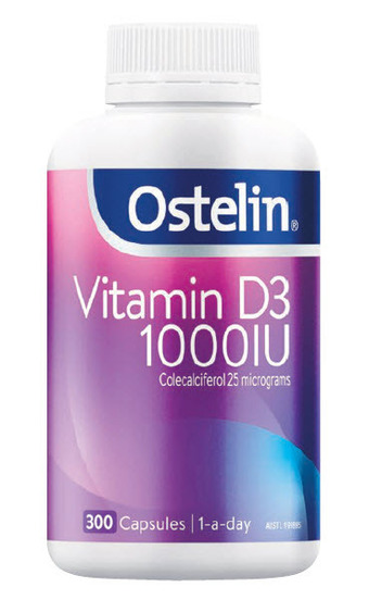 Ostelin vitamin d3 1000iu 300 capsules
