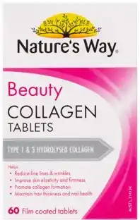 Amcal Pharmacies Nature’s Way Beauty Collagen 60 Tablets offer
