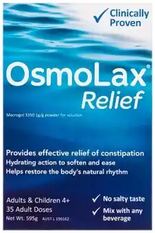 Amcal Pharmacies OsmoLax Laxative Relief Powder 595g offer